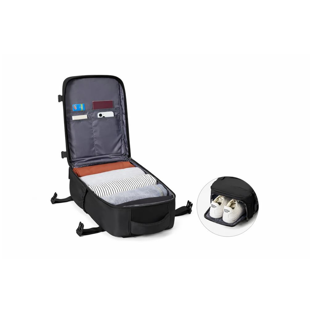 Mochila de cabina 40x30x20